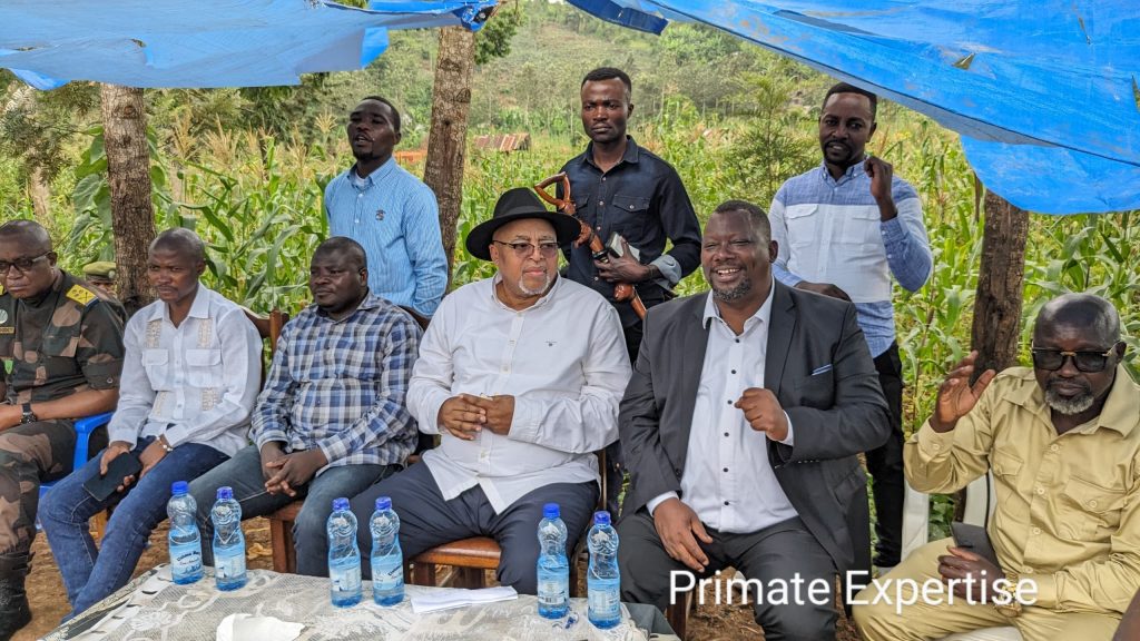 Le Mwami ntambuka, AT Idjwi et Prof Augustin basabose 