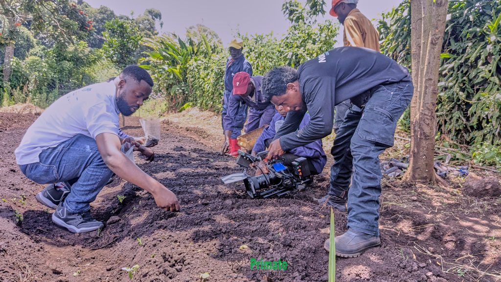 PEx Team at the Organization's main nursery in Lwiro